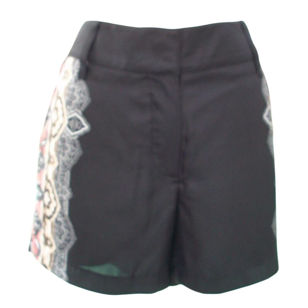 Cache Black Short New Lined Status Print Dress Poly Spandex New NWT $98